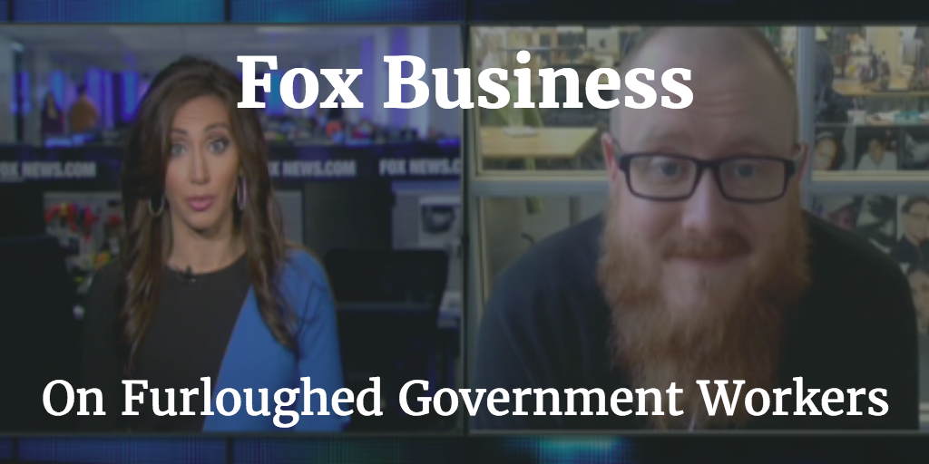 Fox Business interview on furloughed government workers with Matt Crampton